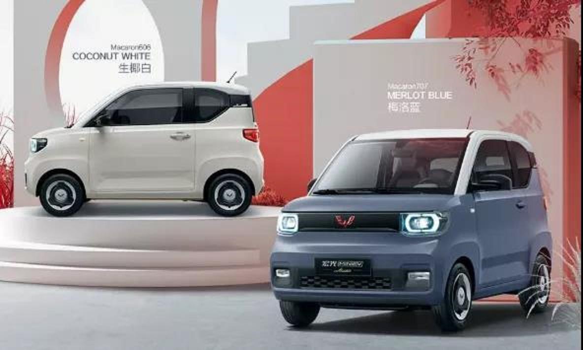 五菱宏光mini四门,五菱宏光mini四座 五菱宏光miniev马卡龙秋色版上市,3.76万元起售