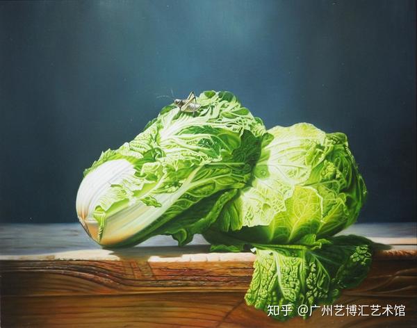 毕志勇《白菜》100x80cm 布面油画 2020年