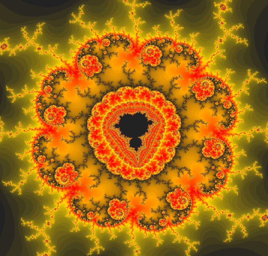 r可视化数学的美曼德勃罗分形图mandelbrotset