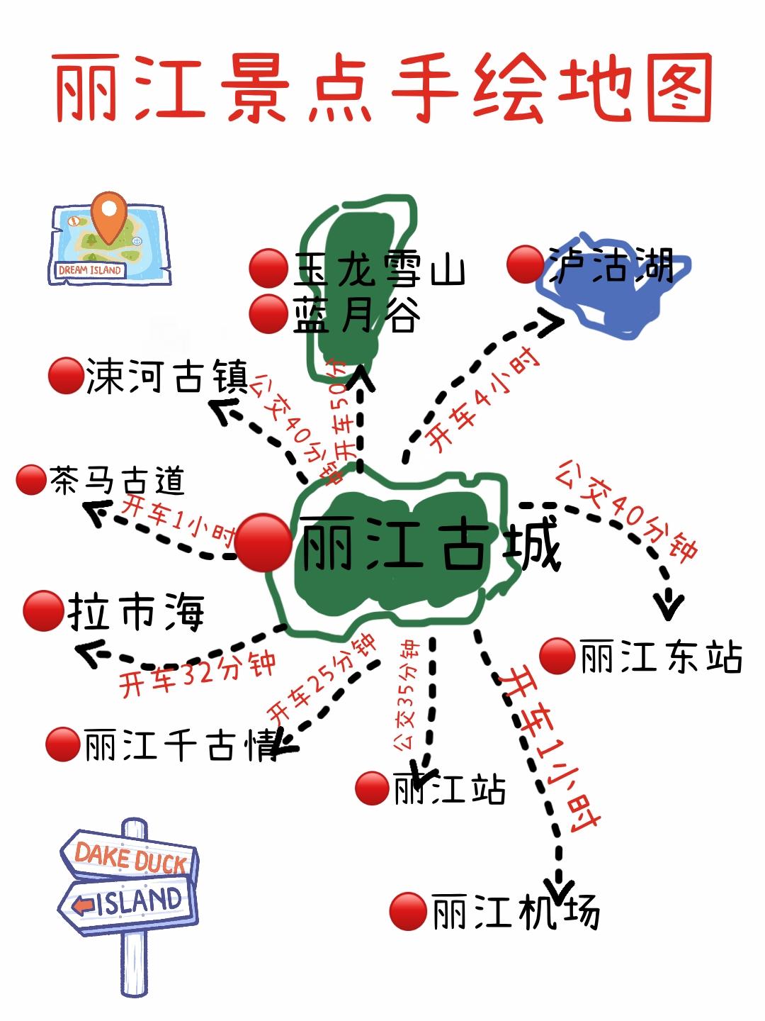 丽江旅游行李寄存攻略丽江景点游玩路线丽江美食