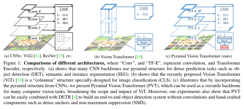 大白话pyramidvisiontransformer