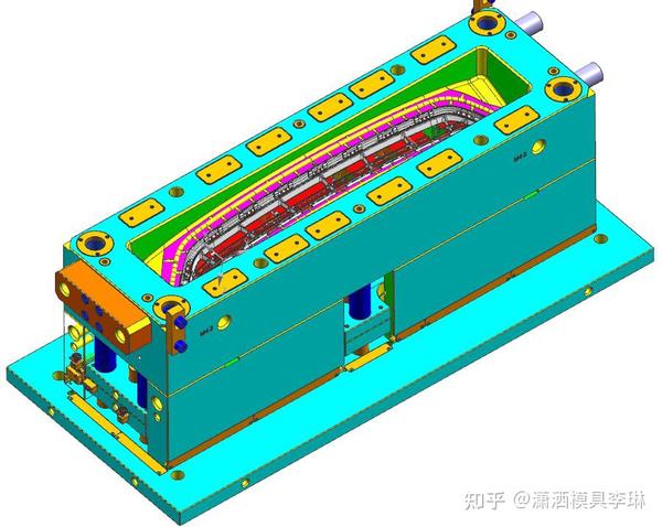 造型质量特差且模具结构简单的产品,与其想尽各种方法来寻找分模的