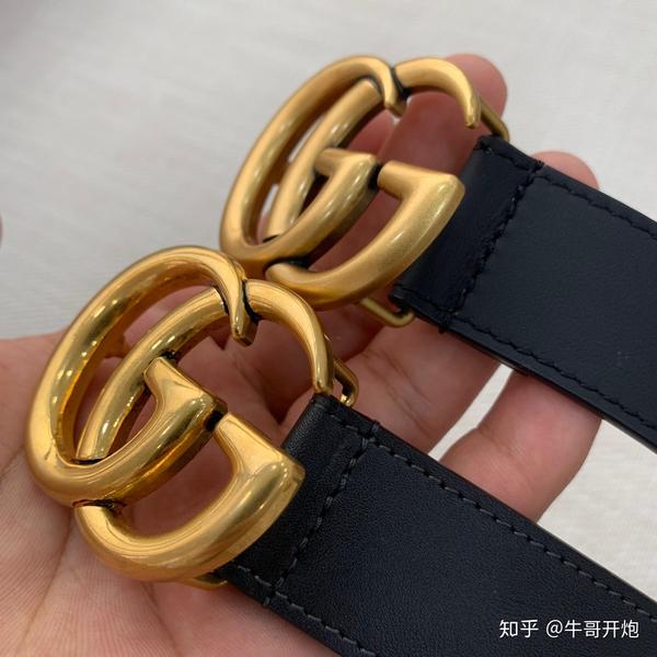 为你揭秘古驰gucci 双g带扣皮革腰带真假鉴别