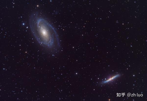 位于大熊星座北部方向的m81 m82星系的升起,对应着春季来临.