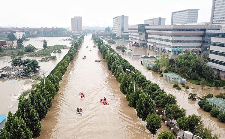 河南突发暴雨灾有多严重