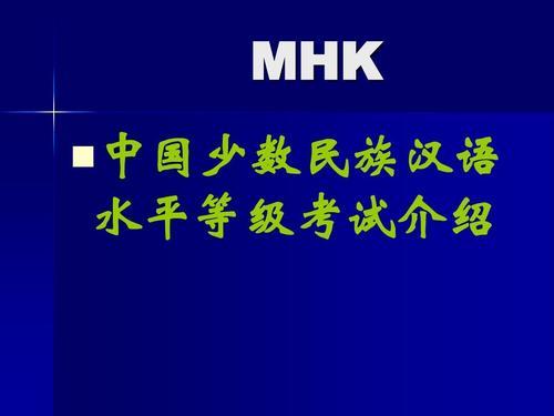 2020年中国少数民族汉语水平等级考试mhk题库