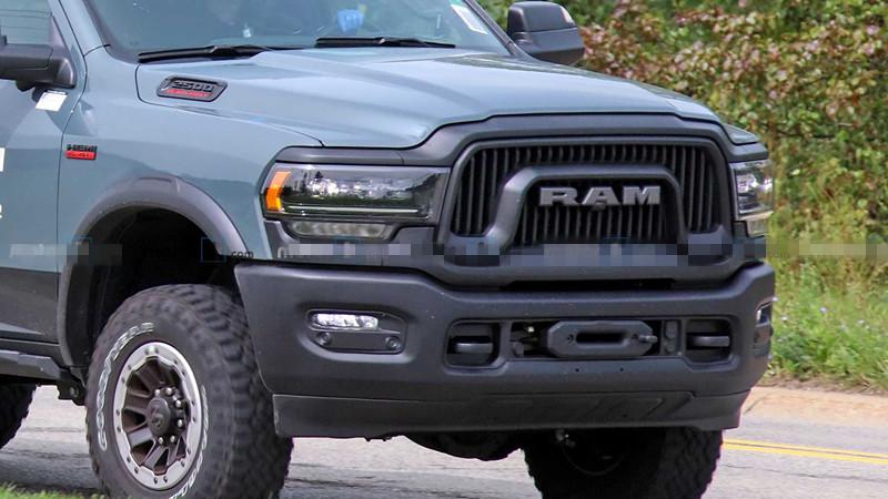 2021款道奇ram2500powerwagon75周年纪念版谍照曝光