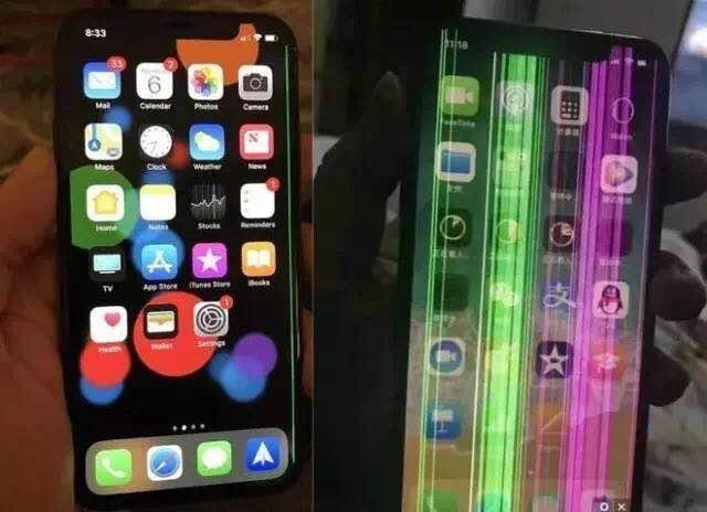 iphone xs max开机就坏?屏幕绿线问题如何解决