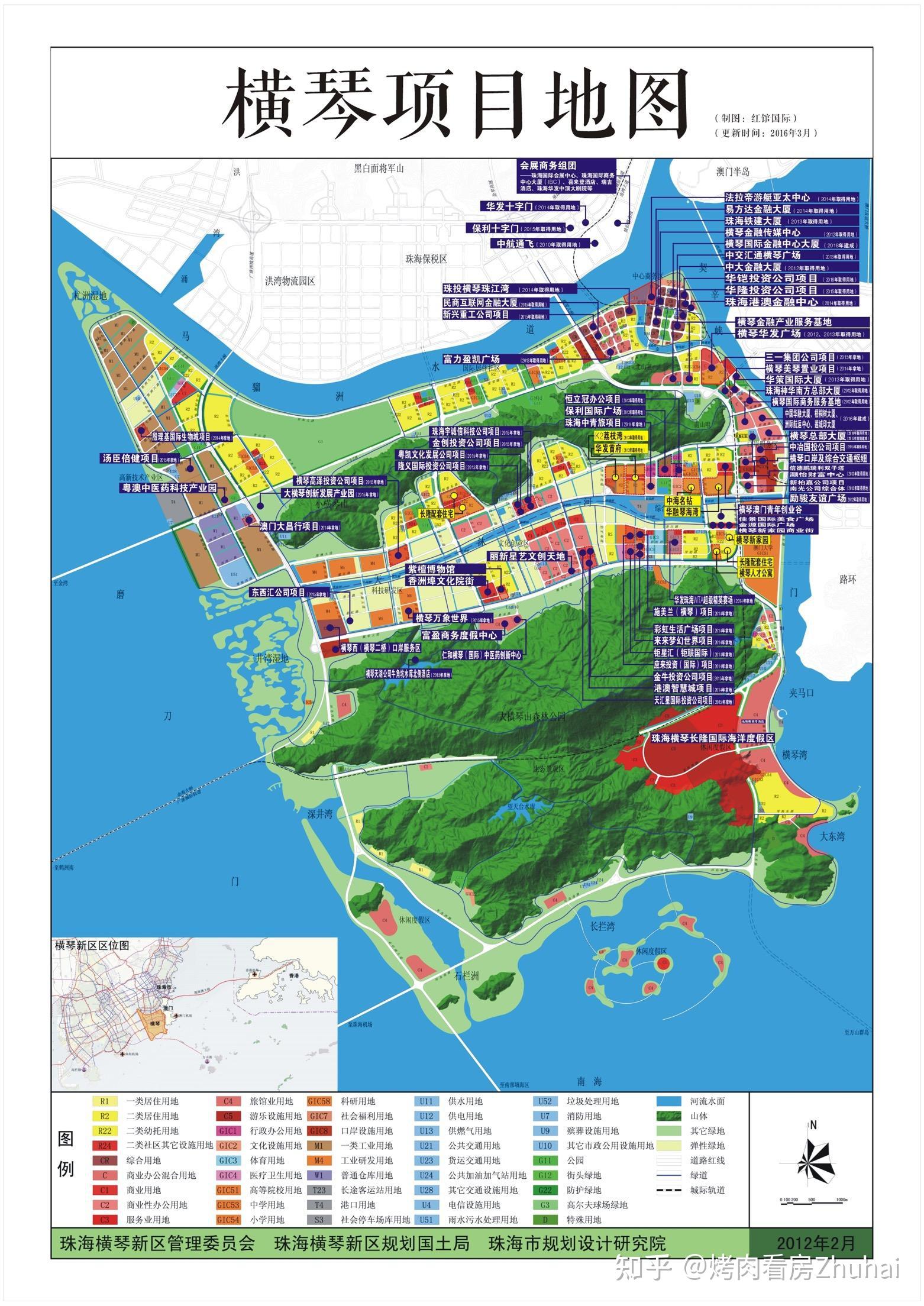 珠海横琴新区规划了什么?(附:横琴项目图)