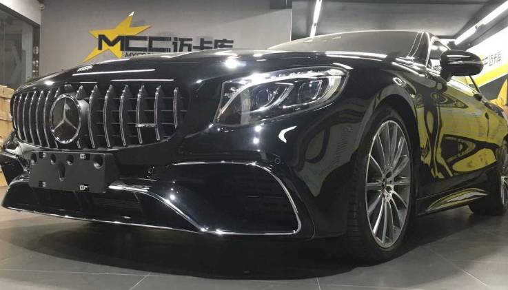 奔驰s400coupe 升级 原厂s63coupe前包围