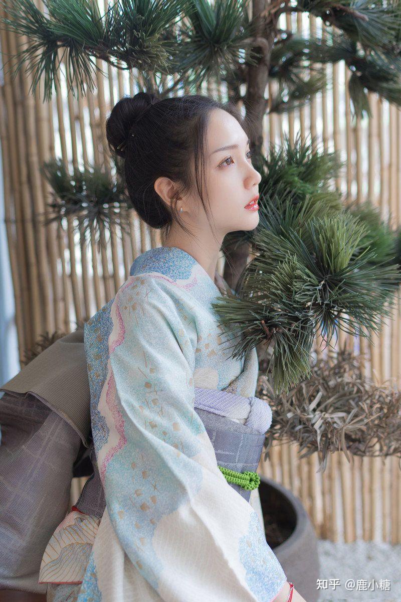 美女手机壁纸:日系美女和服写真