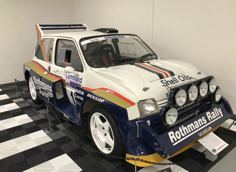 世界冠军私藏mgmetro6r4b组拉力赛车