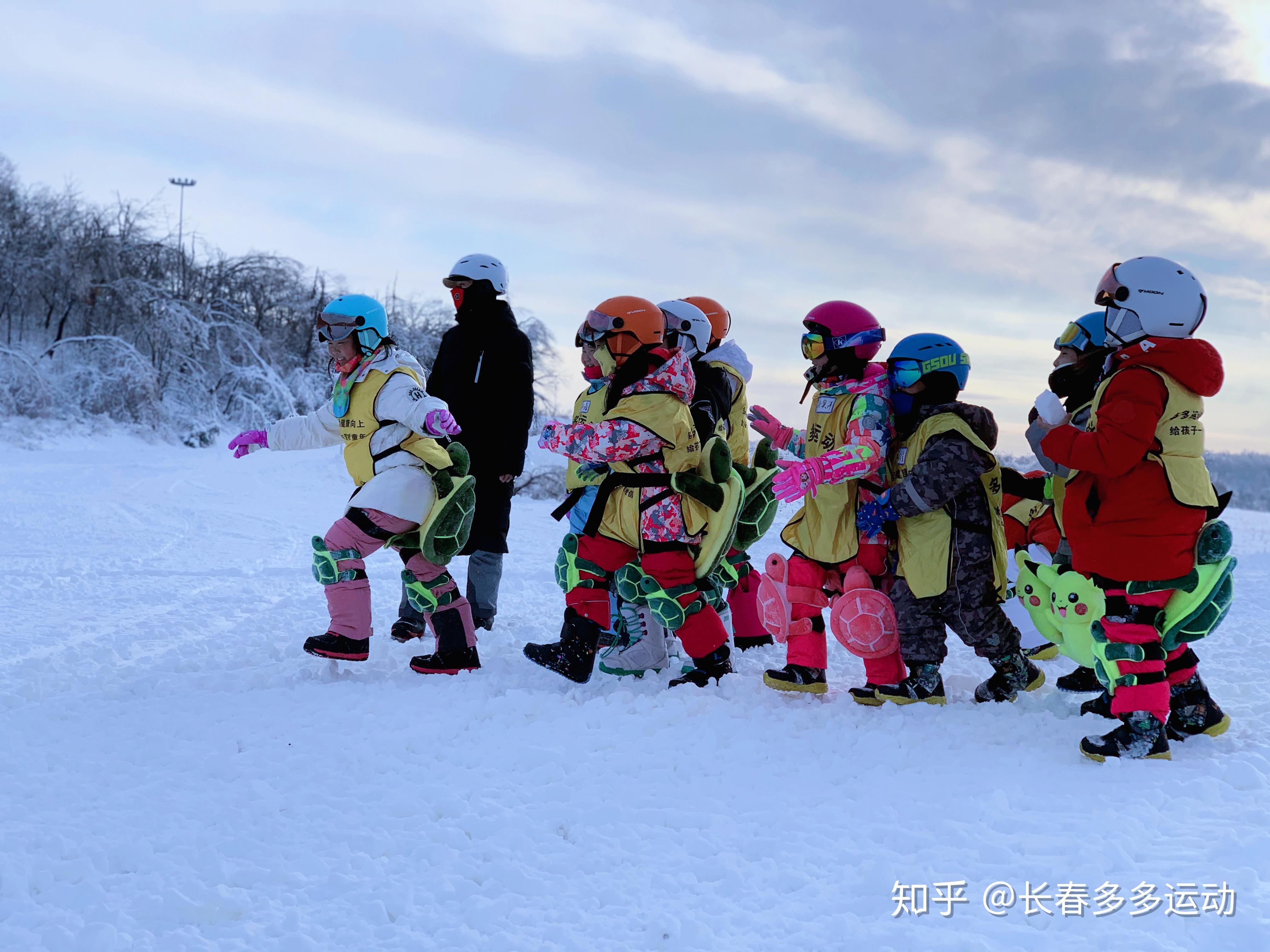 长春滑雪场上最靓的仔仔们