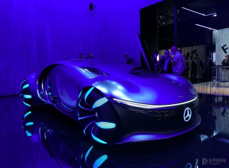 2021慕尼黑车展:梅赛德斯-奔驰vision avtr概念车亮相
