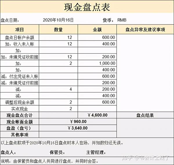 5,现金出纳汇总表