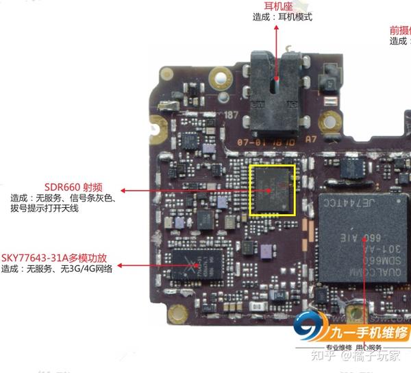 vivox21手机进水不开机售后只能换主板昆明九一教你怎么维修进水机