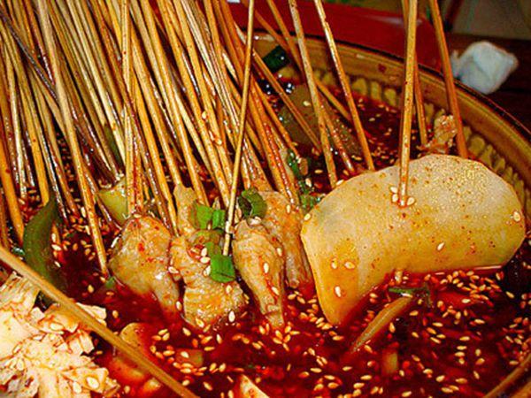成都探店【不用去乐山也能吃到这家钵钵鸡啦】