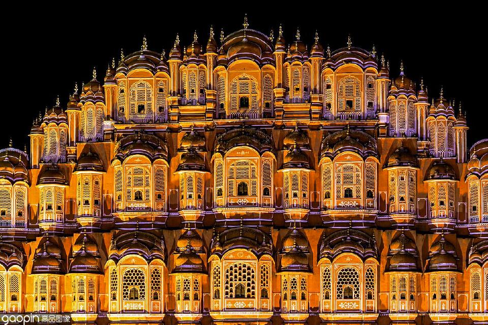 粉红之城斋普尔风之宫殿印度建筑史上的伟大杰作