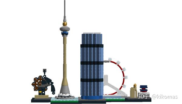 lego moc:天津天际线