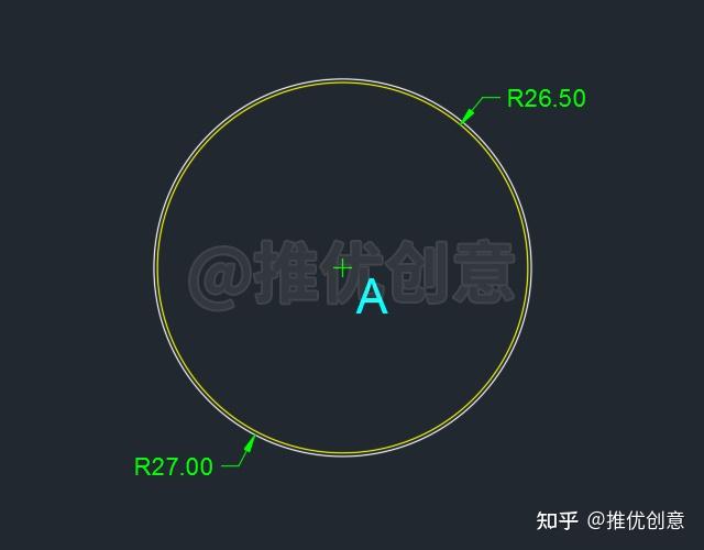 cad画图图中圈出来的两条线怎么画?