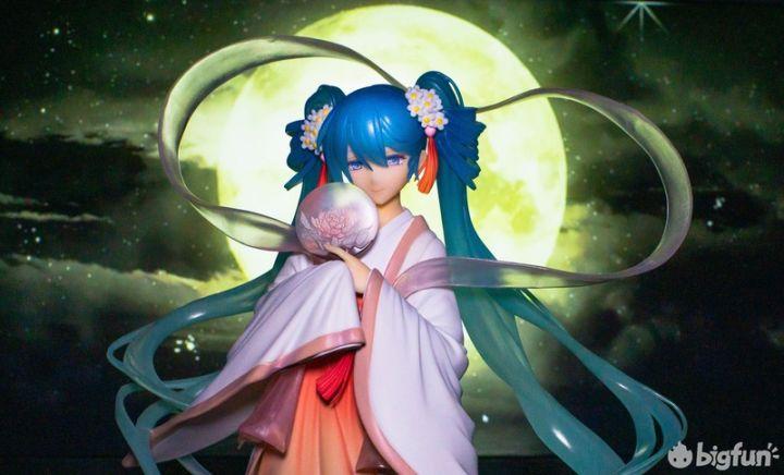 手办测评gsc初音未来中秋明月ver