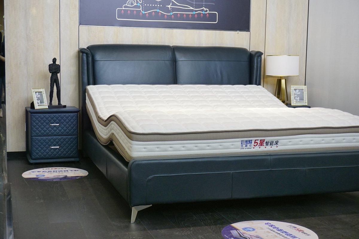 芝华仕智能床测评高级又显年轻卧室这样做倍有面儿型号威尼斯床架