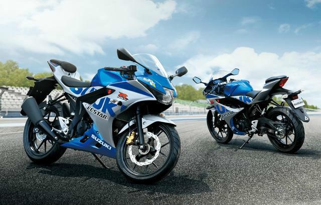 铃木gsxr125更新2020款和家族大排量一样换装百年纪念版花