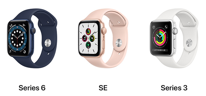 apple watch series 6,se,series 3详细功能参数价格区别及618购买