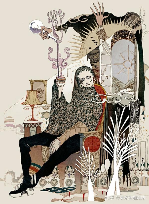 你见过好看的插画作品是什么?
