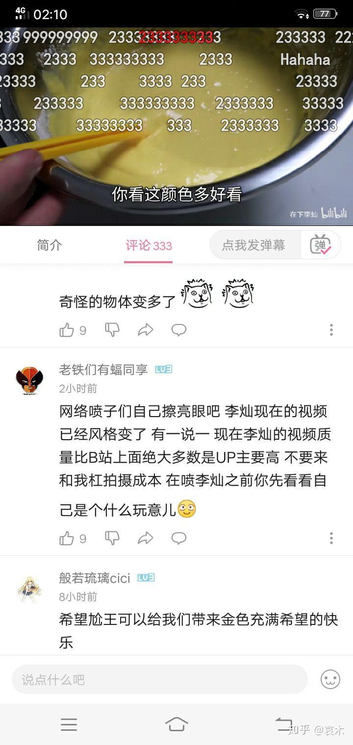 如何评价bilibiliup主在下李灿