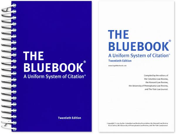 第20版的the bluebook