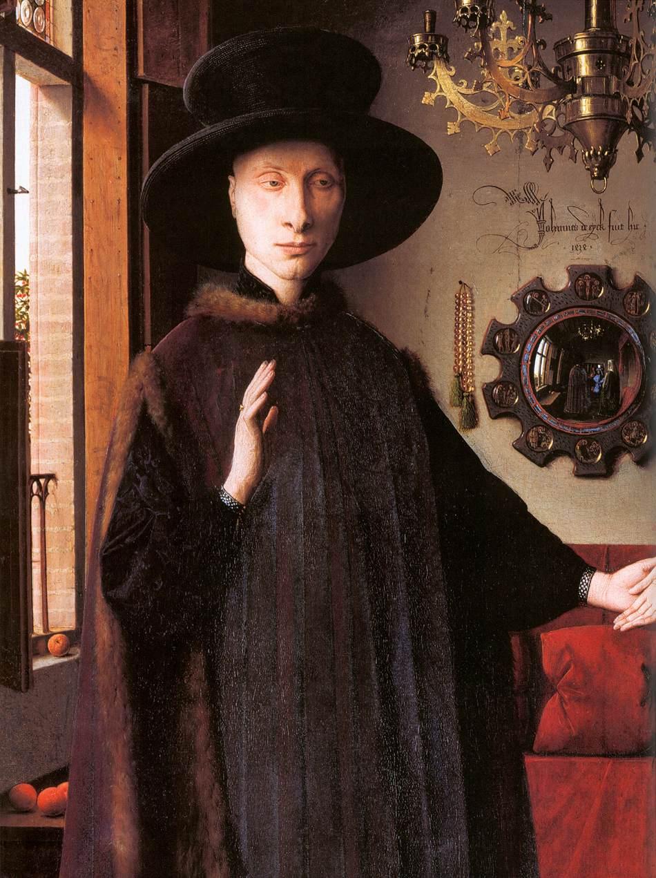 阿诺芬尼夫妇像(the arnolfini portrait)