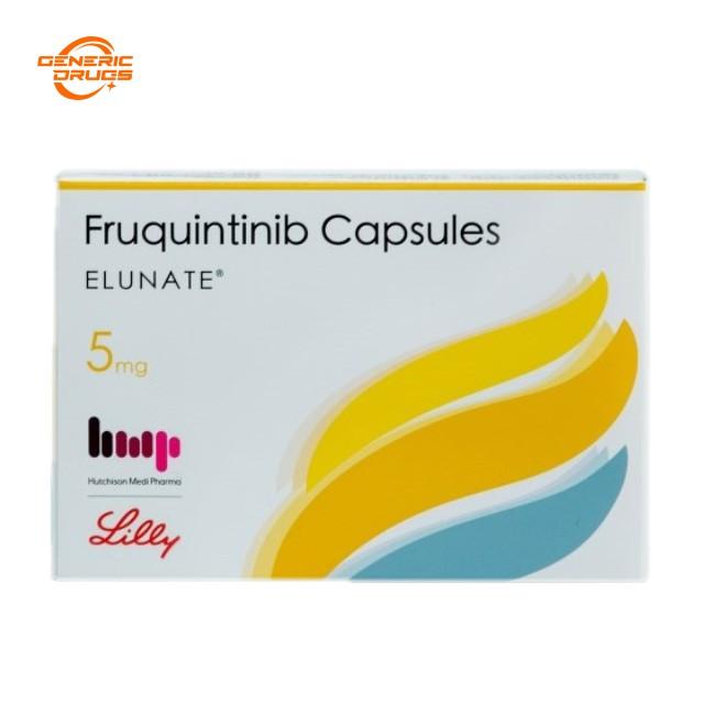 elunate(fruquintinib) 5mg呋喹替尼【原研药】治疗转移性结直肠癌(mc