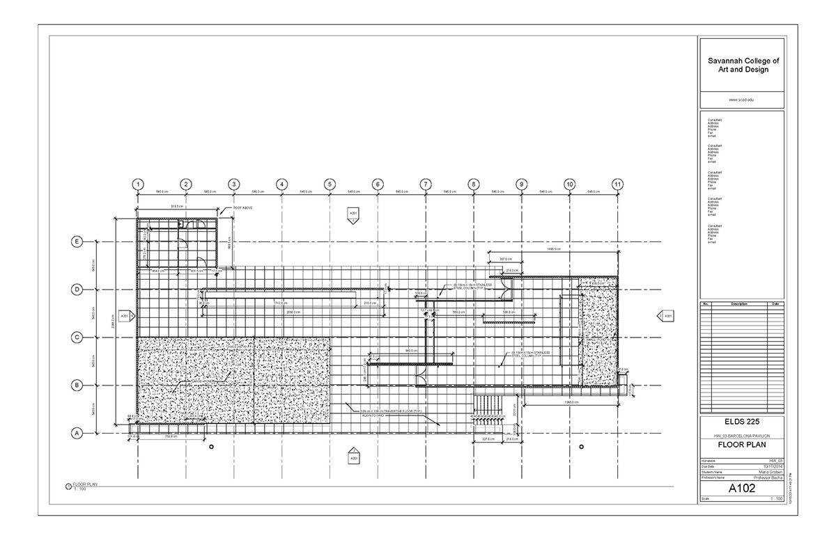 有谁知道巴塞罗那博览会德国馆的尺寸吗建筑课模型作业急需