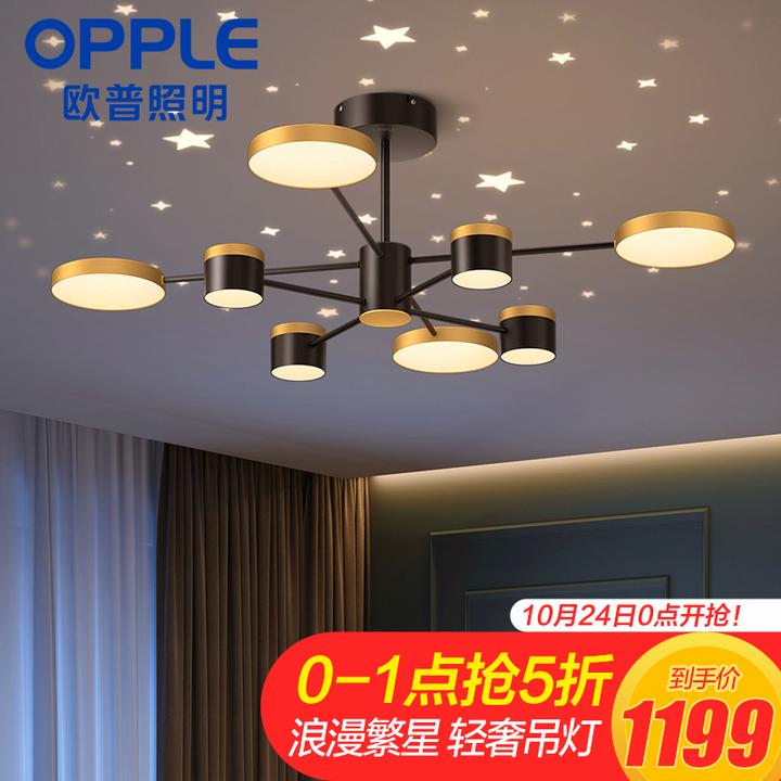 家里装修家用灯具品牌如何选择欧普照明灯饰怎么样