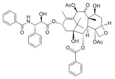 紫杉醇化学结构式