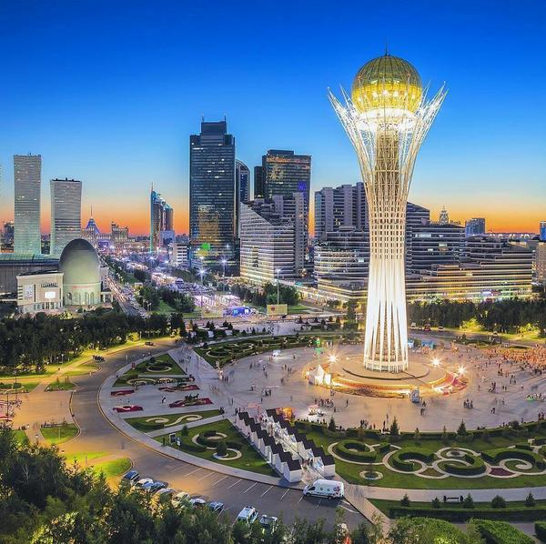 首都阿斯塔纳位于哈萨克斯坦北部
