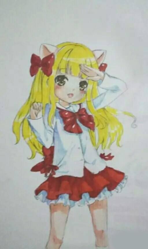 作品分享---马克笔动漫人物手绘教程