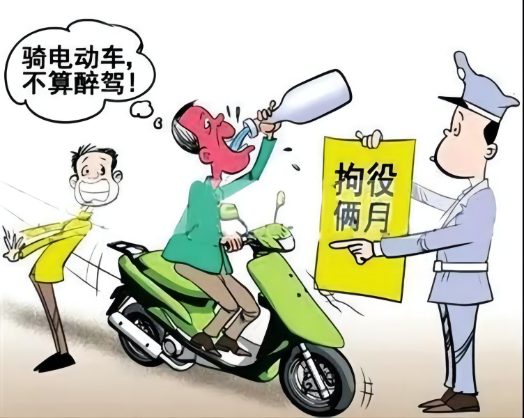 酒驾南京六合一男子酒驾电动摩托车被查