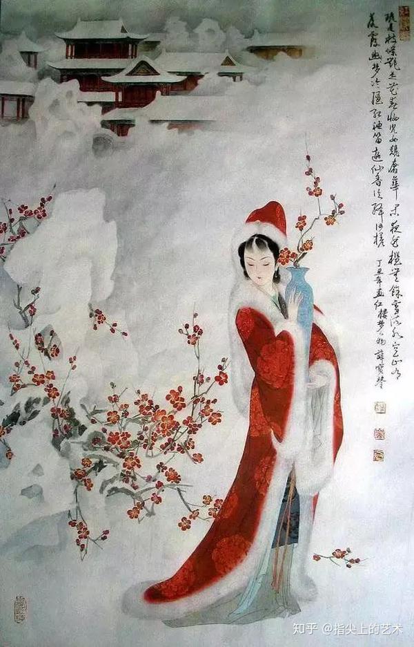 【宝琴折梅】