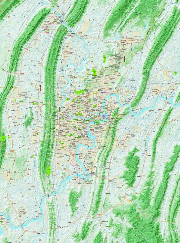 四川盆地东部像台阶一样的地貌是如何形成的?