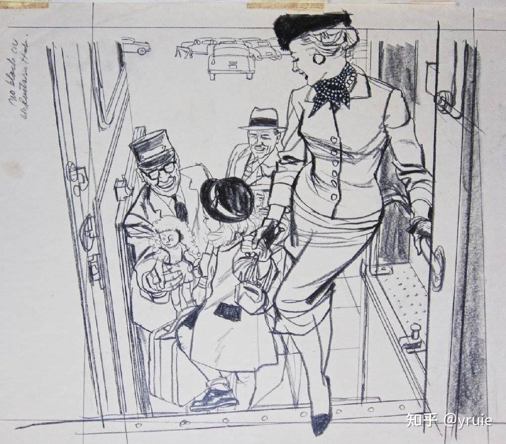 在户外写生画路人或动物如何快速捕捉画面并把它们完整地画下来