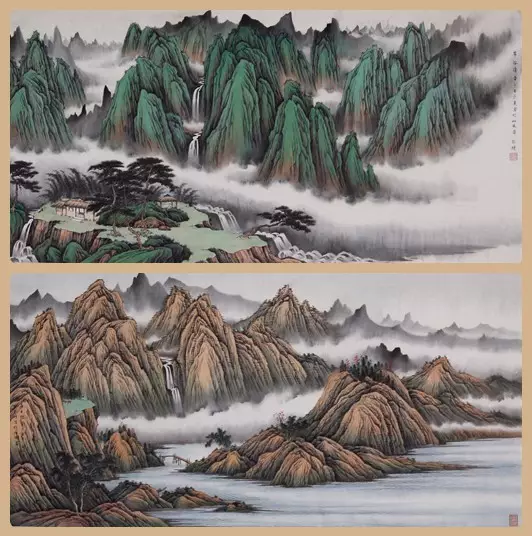 "回归经典 走近宋元"张栋山水画个展在京隆重举行