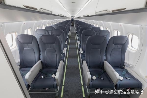 华信航空公司atr72-600飞机客舱