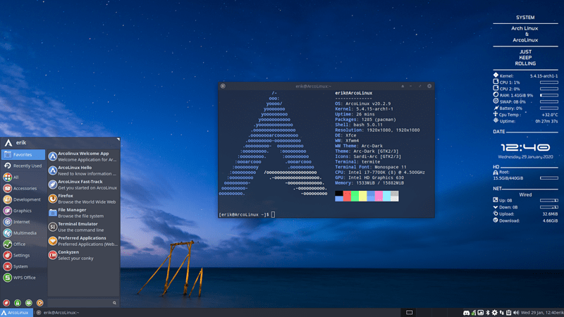 9个易用的基于arch的用户友好型linux发行版linux中国