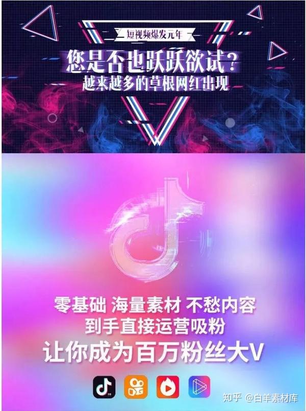 2020抖音快手自媒体文字情感励志短视频教程制作语录快闪模板素材【第