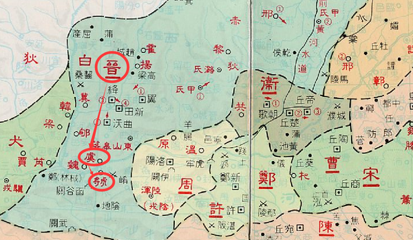 那怎么办? 晋国大夫荀息把屈地的良马和垂棘贿赂虞国,借道灭虢.