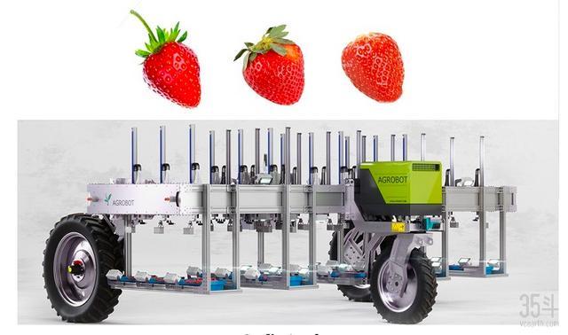 公司agrobot已经获得了一笔数额不详的资金,用于开发全自动草莓收割机