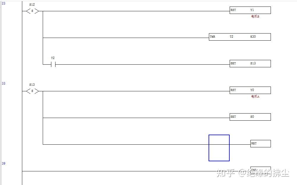 plc的这种梯形图怎么写