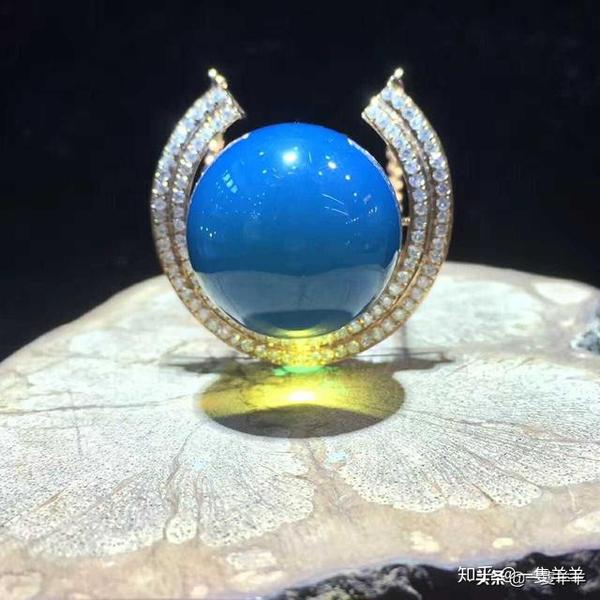 遇见深海精灵-多米尼加蓝珀